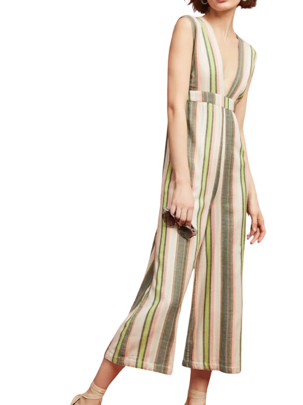 Paloma Striped Wide Leg Jumpsuit